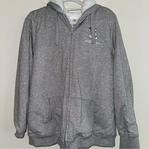 Walt Disney World Full Zip Sherpa Lined Jacket
